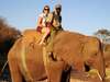 Bonita Cronje - elephant back safari!